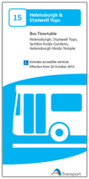 New Route 15 Timetable